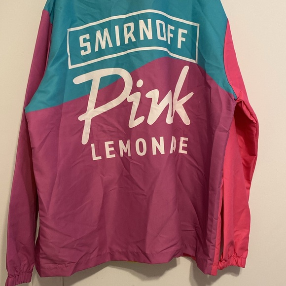 Colorful Smirnoff Pink Lemonade lightweight hoodie - Picture 4 of 5